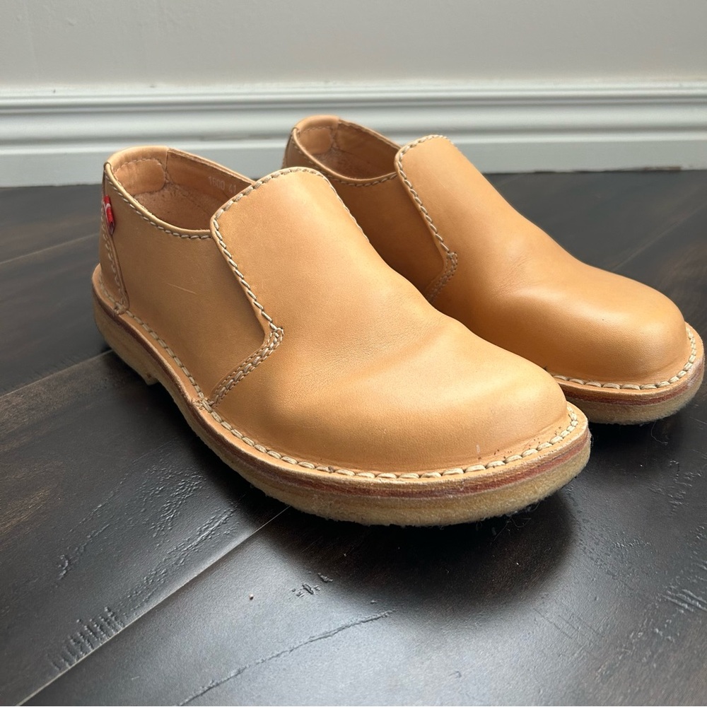 Duckfeet Falster Tan (Bio) slip on shoe women’s size 10 EU size 41